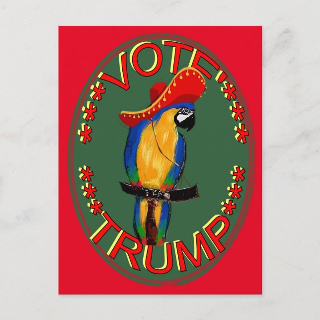 TRUMP POSTCARD (Front)