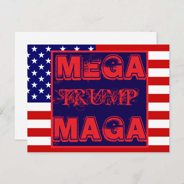 TRUMP POSTCARD (Front/Back)
