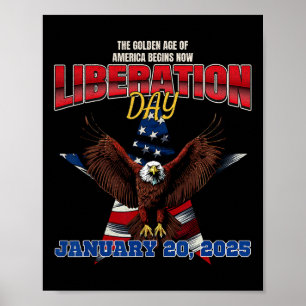 Trump Potus 47th Declares 125 Liberation Day Poster