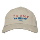 TRUMP POUR LE PRÉSIDENT 2020 CASQUETTE CHINOIS DÉT