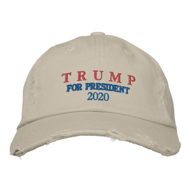 TRUMP POUR LE PRÉSIDENT 2020 CASQUETTE CHINOIS DÉT (Devant)