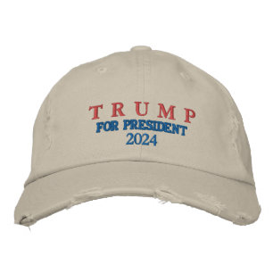TRUMP POUR LE PRÉSIDENT 2024 CASQUETTE CHINOIS DÉT