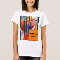 Trump Pour T-Shirt En Prison