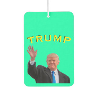 Trump President Portrait 🇺🇸😁 Waving Air Freshener