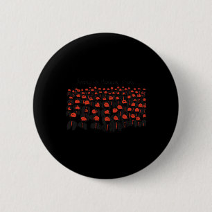 Trump President Usa Flag Halloween Horror Story 2 Inch Round Button