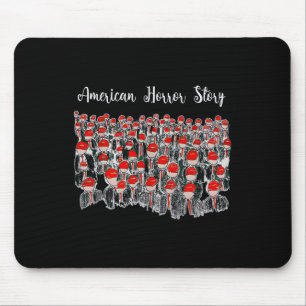 Trump President Usa Flag Halloween Horror Story Lb Mouse Pad
