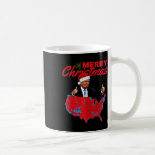 Trump Presidential Election Results Map Funny Chri Coffee Mug