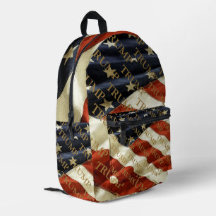 TRUMP PRINTED BACKPACK