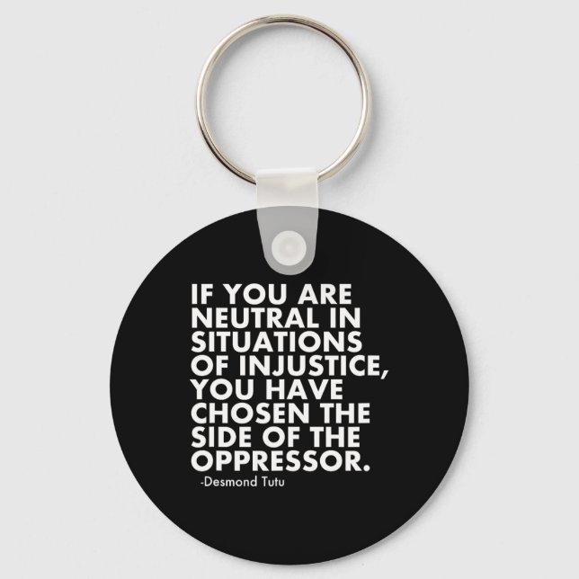 Trump Protest  Keychain (Front)