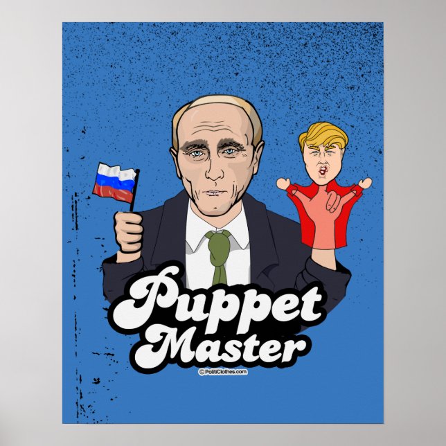 Trump Puppet Master - Vladimir Putin Poster (Front)