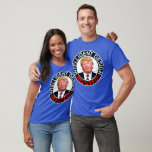 Trump Refutes Intelligence— T-Shirt<br><div class="desc">Donald Trump REFUTES the idea of the "Intelligent Design" of the ALL humans! See more of my unique Zazzle creations and —> DOWNLOAD my FREE CARDS at: AtheistCards.com... Enjoy!</div>