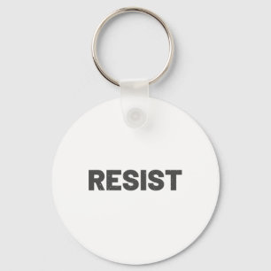 Trump Resist Political Protest Impeach Anti Govern Keychain