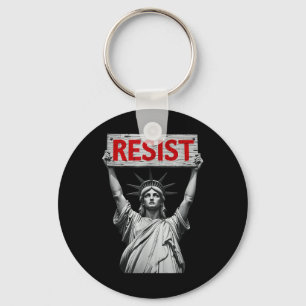 Trump Resist Trump Protest Anti Political Protest Keychain