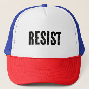 Trump Resist Trump Protest Anti Political Protest  Trucker Hat