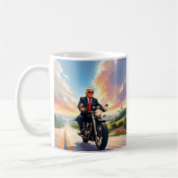 Trump Riding Motorcycle US Capitol Washington DC