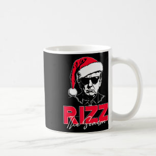 Trump Rizz The Season Christmas Funny Donald Trump Coffee Mug