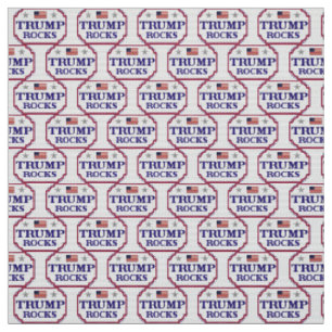 Trump Rocks Fabric