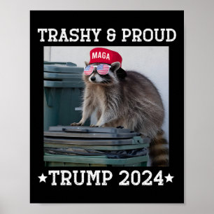 Trump’s Supporters Garbyge Joe Biden Trashy And Pr Poster