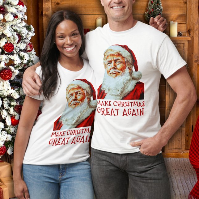 Trump Santa Claus | Make Christmas Great Again T-Shirt (Creator Uploaded)