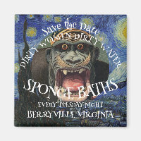 TRUMP SAVE THE DATE DIRTY WOMEN SPONGE BATHS