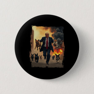 Trump Saves Dogs 2 Inch Round Button