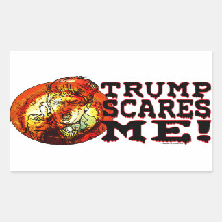 Trump Scares Me 2016 Sticker