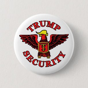 Trump Security 2 Inch Round Button