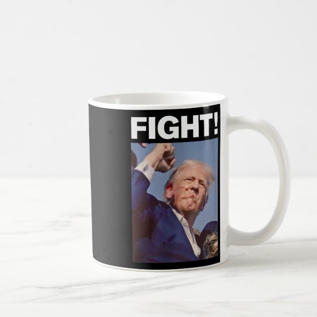 Trump Shot 2024  Coffee Mug (Right)