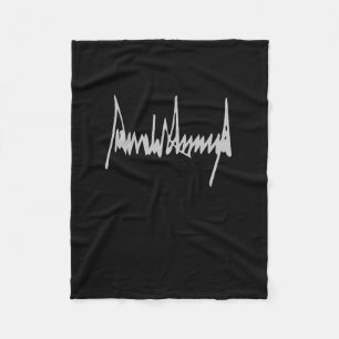 Trump Signature America Country Usa Presidents Day Fleece Blanket