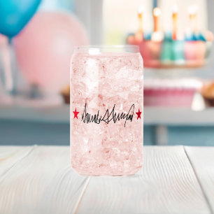 Trump Signature  Can Glass