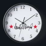 Trump Signature  Clock<br><div class="desc">Keep America Great</div>