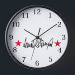 Trump Signature  Clock<br><div class="desc">Keep America Great</div>