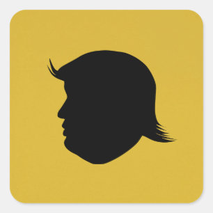 TRUMP SILHOUETTE STICKER 