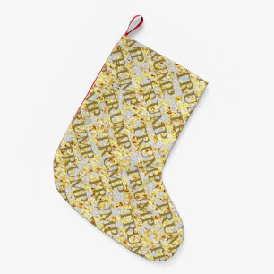 TRUMP  SMALL CHRISTMAS STOCKING