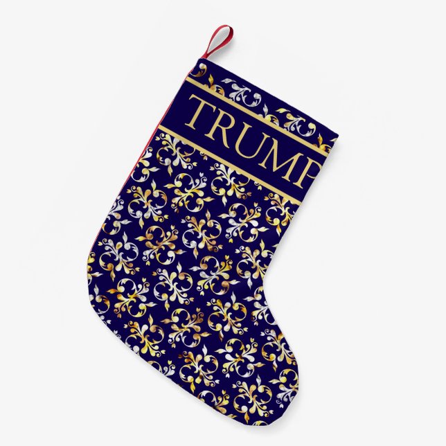 TRUMP SMALL CHRISTMAS STOCKING (Front (Hanging))