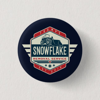 Trump Snowflake Removal Service Novelty Gift 1 Inch Round Button