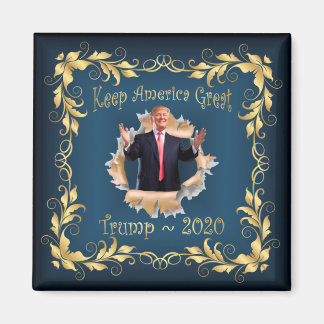 Trump Souvenir Breakdown Magnet commémoratif ~