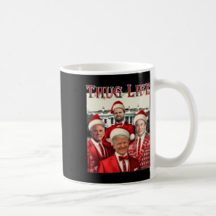 Trump Squad Thug Life Trump Vance Kennedy Elon Coffee Mug