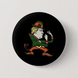Trump St. Paddy's Funny Trump St Patrick's Day  2 Inch Round Button