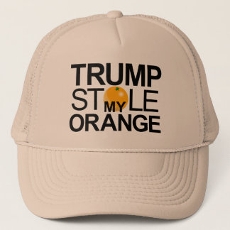 Trump Stole My Orange Trucker Hat