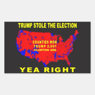TRUMP STOLE THE ELECTION STICKER