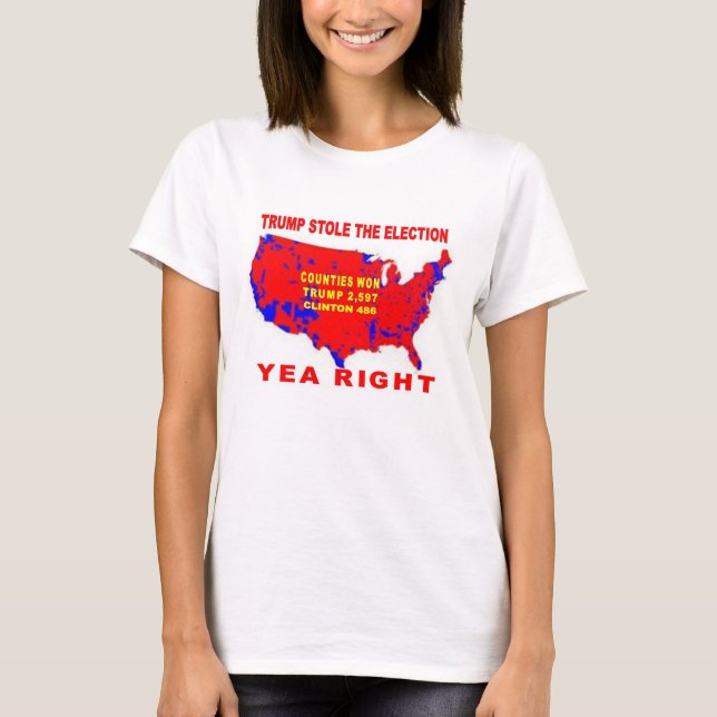 TRUMP STOLE THE ELECTION T-Shirt (Front)