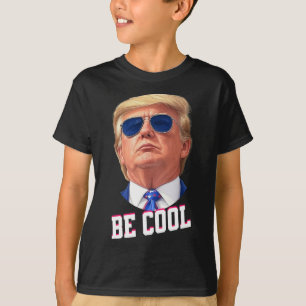 Trump Sungles Be Cool Liberation Day Women Men Col T-Shirt