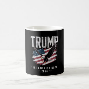 Trump Take America Back 2024 Election Vintage Coffee Mug