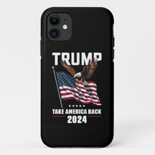 Trump Take America Back American Election 2024 iPhone 11 Case
