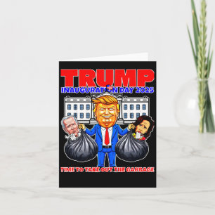 Trump Takes Out The Garbage  Card