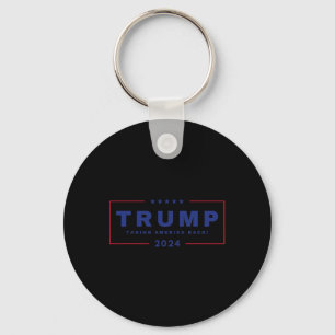 Trump Taking America Back 4th Of July 2024 Us Maga Keychain