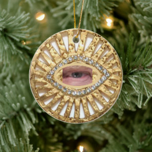 TRUMP TALISMAN CERAMIC ORNAMENT