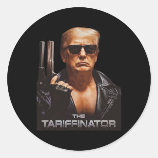 Trump Tariffinator Liberation Day Tariff Deal Men Classic Round Sticker
