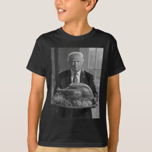 Trump Thanksgiving Turkey Funny Celebration T-Shirt
